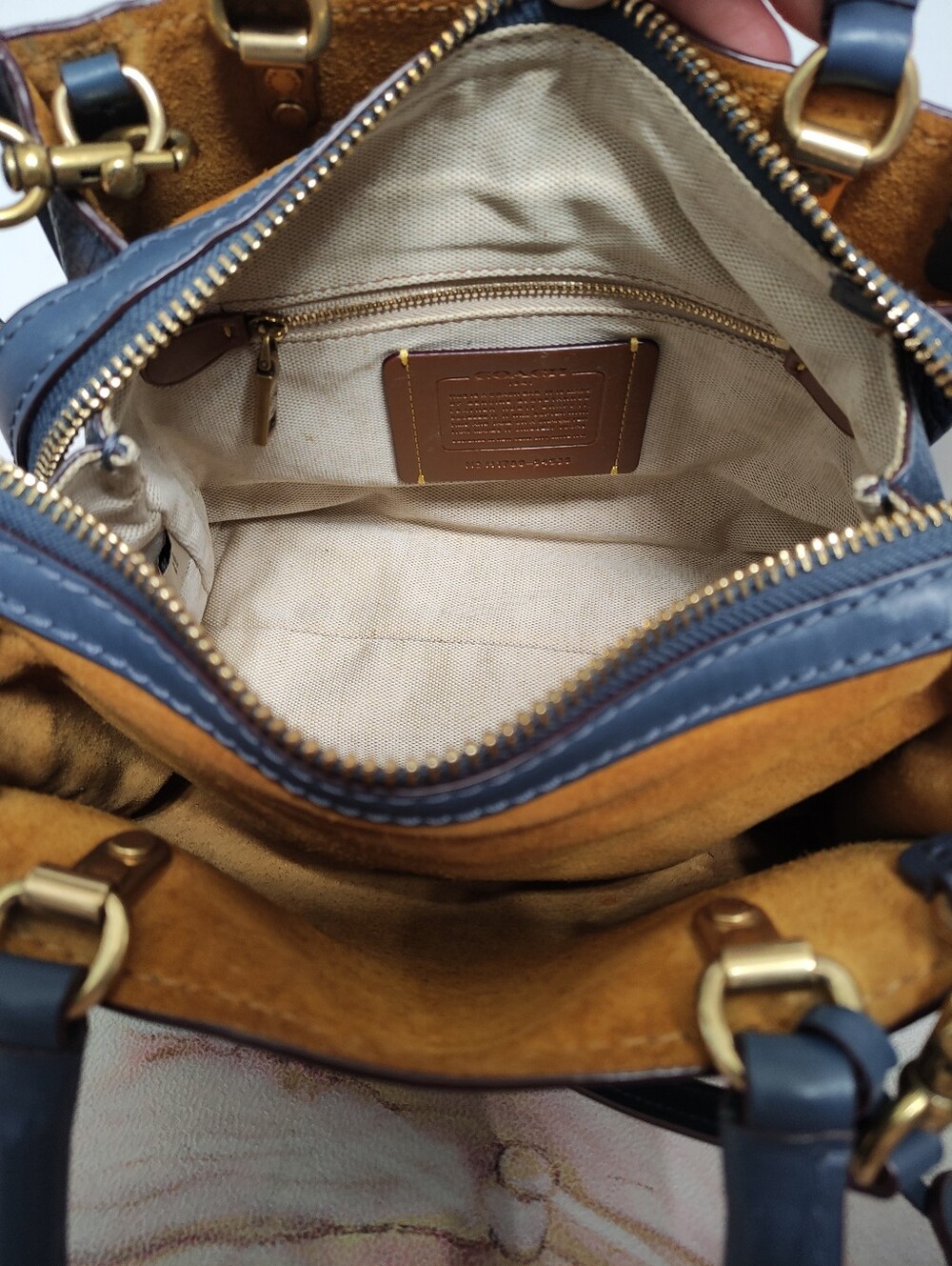 Coach 1941 Rogue 25 Style 54536 Blue Denim - Picture 11 of 17